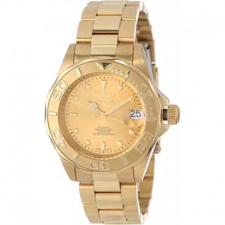 Reloj Invicta 13929 Hombre "Pro-Diver" 18k Gold (Importación USA)