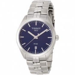 Reloj Tissot T1014101104100 PR 100 Blue Dial Stainles (Importación USA)