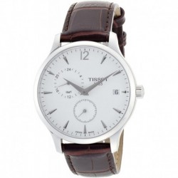 Reloj Tissot T0636391603700 Tradition GMT Leather Men (Importación USA)