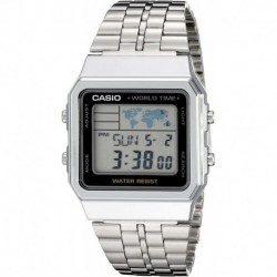Reloj Casio A500WA-1ACF Hombre Classic Silv (Importación USA)