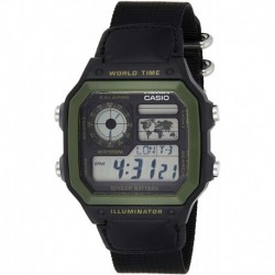 Reloj Casio AE-1200WHB-1BVDF Classic Black AE120 (Importación USA)