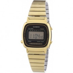 Reloj Casio LA670WGA-1D Ladies Gold Tone Digital (Importación USA)