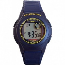 Reloj Casio F200W F200W-2A Hombre Chronograph Alarm Il (Importación USA)