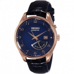 Reloj Seiko SRN062P1 Hombre Kinetic SRN062 Rose-Gold St (Importación USA)