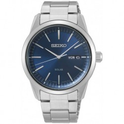 Reloj Seiko SNE525P1 Blue Dial Hombre Stainless Steel W (Importación USA)