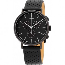 Reloj Timex TW2R26800VQ Fairfield Chrono Leather (Importación USA)