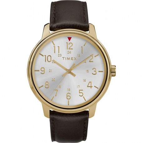 Reloj Timex TW2R85600 Hombre Core 43 mm Leather Strap W (Importación USA)