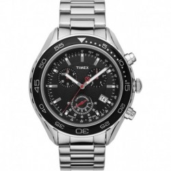 Reloj Timex T2N588 Chronograph Black Dial Hombre (Importación USA)