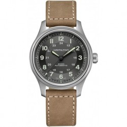 Reloj Hamilton H70545550 Khaki Field Automatic Blac (Importación USA)