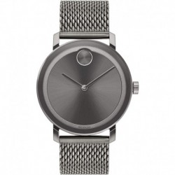 Reloj Movado 3600561 Bold Ionic Plated Grey Steel Ca (Importación USA)