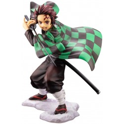 Figura Kotobukiya ARTFX J Blade of Devil Tanjiro Kamado 1/ (Importación USA)