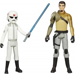 Figura Star Wars Mission Series Ezra Bridger Cadet and K (Importación USA)