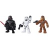 Figura Star Wars Galactic Heroes Mega Mighties 3-Pack S (Importación USA)