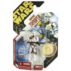 Figura Star Wars Airborne Trooper Gold Coin Galactic Hunt (Importación USA)