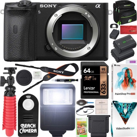 Camara Sony a6600 Mirrorless Camera 4K APS-C Body Only (Importación USA)