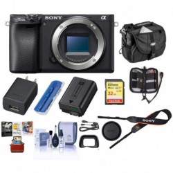 Camara Sony Alpha a6400 Mirrorless Digital Camera Bo 3 (Importación USA)