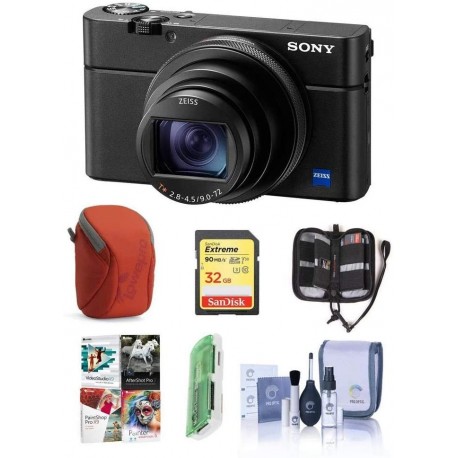 Camara Sony Cyber-Shot DSC-RX100 VI Digital Camera w 2 (Importación USA)