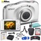 Camara Nikon COOLPIX W100 Digital Camera White 265 (Importación USA)