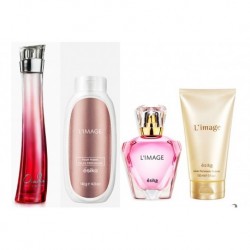 Set Perfume, Talco, Locion Perfumada Limage + Osadia Dama (Entrega Inmediata)