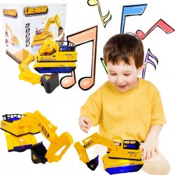 Bulldozer Truck Carro Retroexcavadora Juguete Didáctico (Entrega Inmediata)
