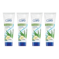 Mascarilla Facial Pepino Y Aloe Avon Original X4 (Entrega Inmediata)