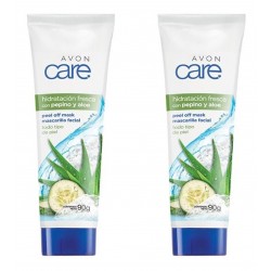 Mascarilla Facial De Pepino Y Aloe Avon Original X2 (Entrega Inmediata)