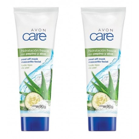 Mascarilla Facial De Pepino Y Aloe Avon Original X2 (Entrega Inmediata)