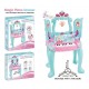 Tocador Piano Para Niña Luces Y Sonido Mas Accesorios (Entrega Inmediata)
