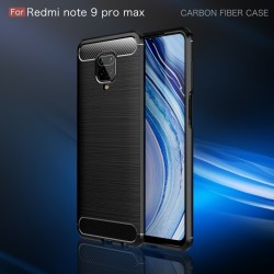 Estuche Fibra De Carbono Xiaomi Note 9s / Note 9 Pro Max (Entrega Inmediata)