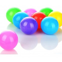 50 Pelotas De Plástico Para Piscinas De Bebe Y Niños (Entrega Inmediata)