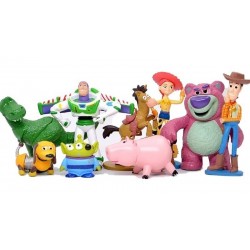 Figura Toy Story Set X9 Woody Buzz Jessie (Entrega Inmediata)
