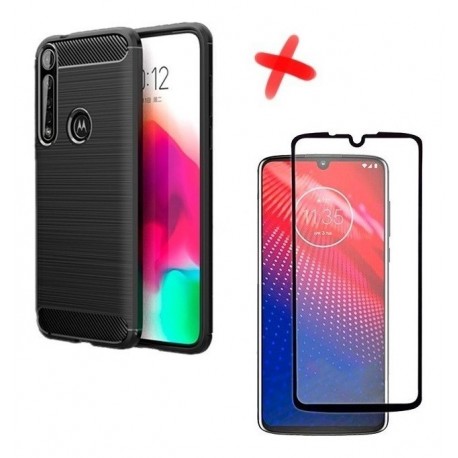Estuche Forro Motorola G8 Play + Vidrio Templado 5d (Entrega Inmediata)