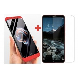 Funda Estuche 360 De Lujo Xiaomi Mi A2 + Vidrio Templado 2d (Entrega Inmediata)