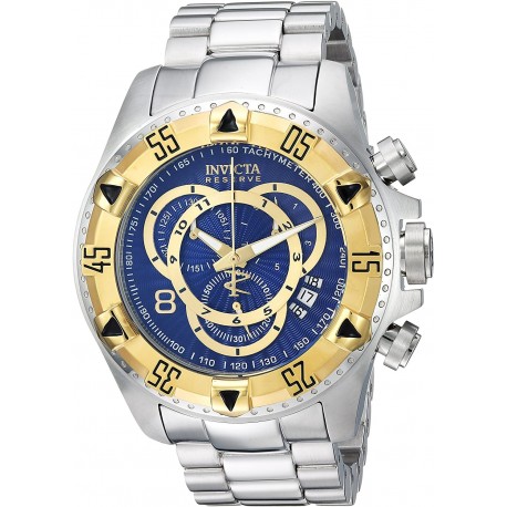 Watch Invicta 11004 Men Reserve Analog-Quartz Stainless-Steel Strap Silver 26 Model: