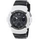 Watch Casio AWGM100GW-7A Men G-Shock Atomic Timekeeping Analog-Digital Black and White