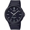 Watch Casio MW-240-1EVDF Men Core MW-240-1EV Black Resin Japanese Quartz Fashion