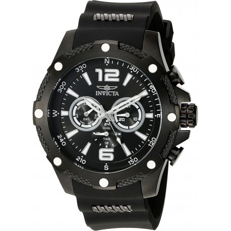 Watch Invicta 19662 Men I-Force Analog Display Swiss Quartz Black