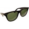 Sunglasses Ray-Ban Original Wayfarer RB2140 Black Crystal Green Frame 54mm Lenses RB2140-901-54