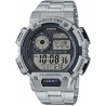 Watch Casio AE-1400WHD-1A Digital World Time Stainless Steel Men Sport AE-1400