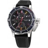 Watch Nautica NAPGLF009 Men Stainless Steel Quartz Silicone Strap Black 22 Casual Model: