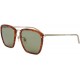Sunglasses Gucci GG-0673-S 004 Havana Gold Green lenses