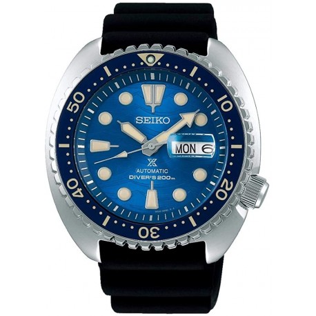 Watch Seiko SRPE07K1 Prospex Analog Automatic Black Silicon Men