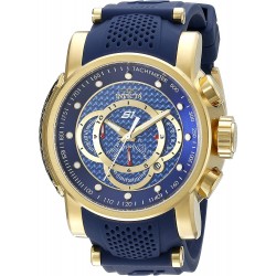 Watch Invicta 19330 Men S1 Rally 52mm Stainless Steel Chronograph Quartz Blue Silicone Band Model: