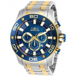 Watch Invicta 26082 Men Pro Diver Scuba Quartz Stainless Steel Strap Two Tone 30 Model: