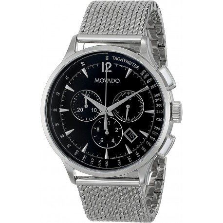 Watch Movado 0606803 Men Circa Stainless Steel Mesh Band