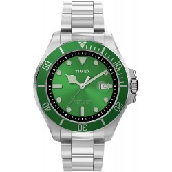 Watch Timex TW2U72000 Harborside Coast 43mm Silver Green