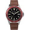 Timex Navi XL 41mm Automatic Red Brown