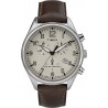 Watch Timex TW2R88200 Men Chronograph Quartz Leather Strap