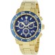 Watch Invicta 1205 Men "II Collection" 18k Gold-Plated