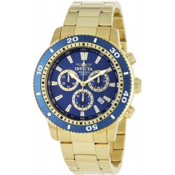 Watch Invicta 1205 Men "II Collection" 18k Gold-Plated
